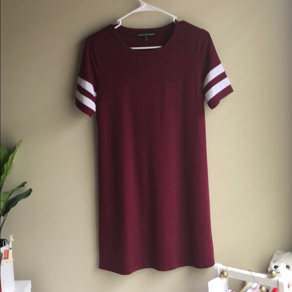 Maroon dress